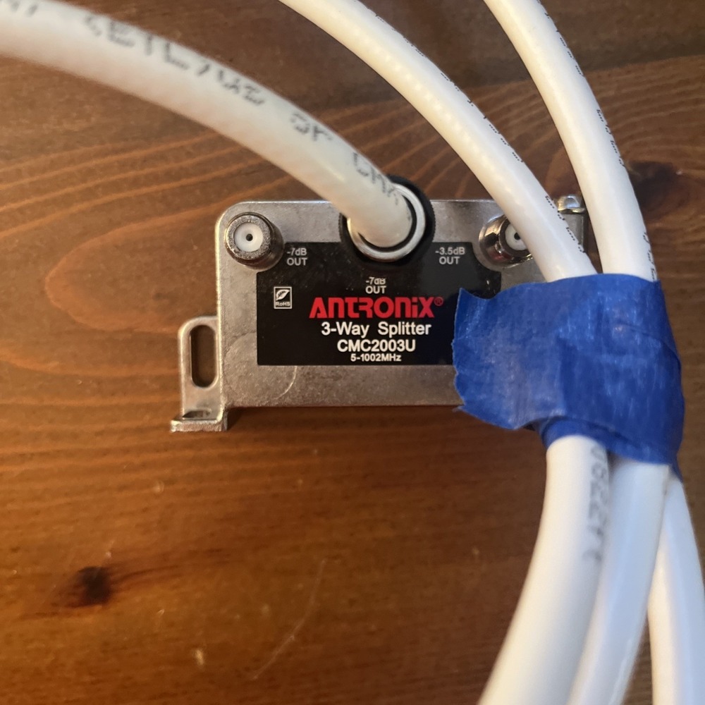 3-Way Antronix‎ CMC2003U Cable Splitters Coaxial 3 output pro quality